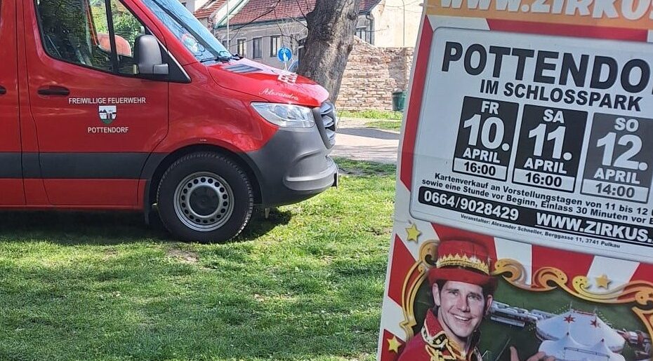 Brandsicherheitswache – Circus Pikard im Schlosspark