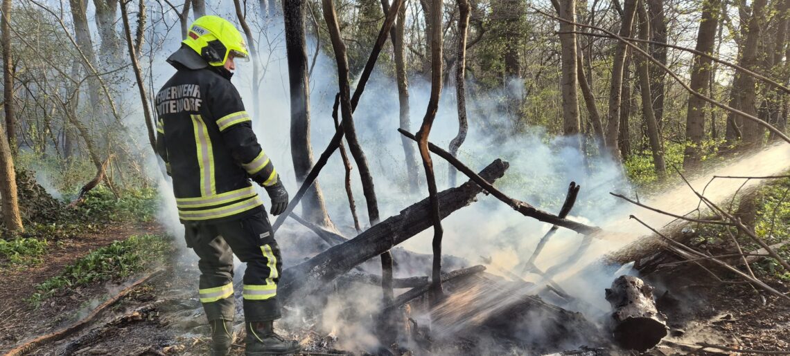 Brandeinsatz – Kleinbrand im Freien