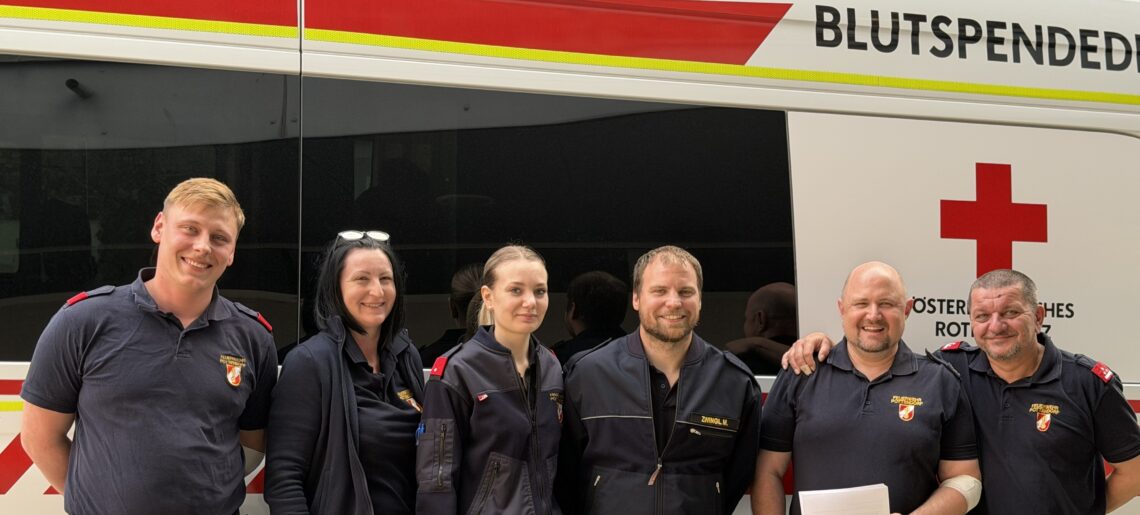 Blutspendenaktion in der Feuerwehr
